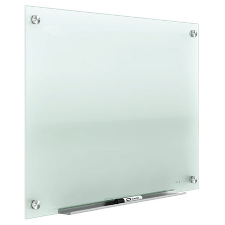Quartet Infinity Glass Dry-Erase Board, 24" x 18" (2' x 1 1/2'), Frosted Surface