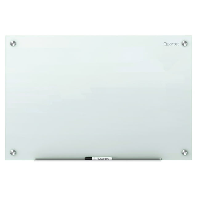 Quartet Infinity Glass DryErase Board, 24" x 18" (2' x 1 1/2'), White Surface (G2418W