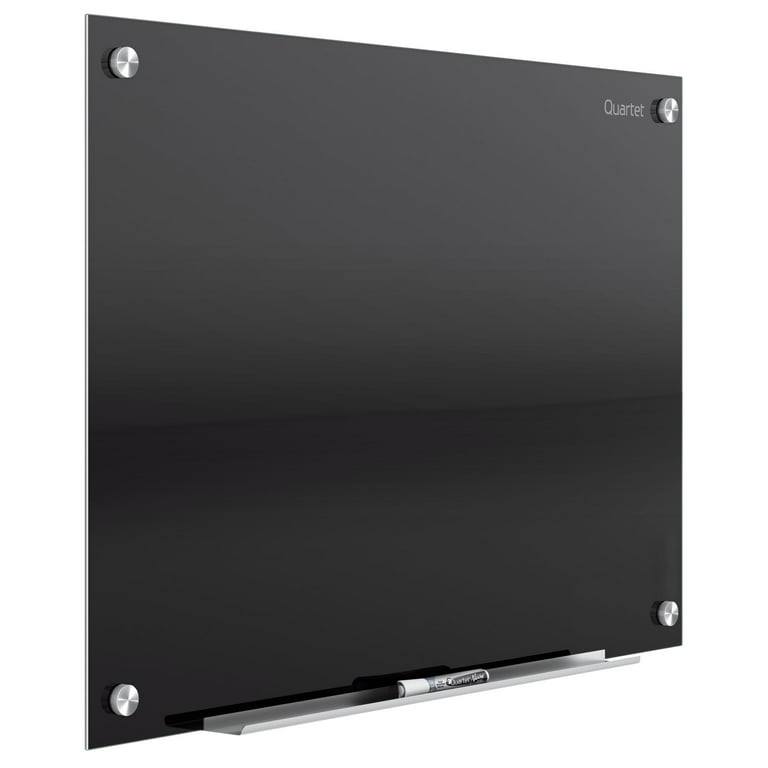 Infinity Glass Marker Board, 36 x 24, Black Surface Infinity Glass Marker Board, 36 x 24, Black Surface