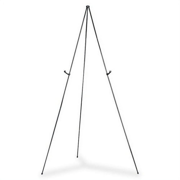 Quartet Instant Easel 5 lb Load Capacity - 63" Height - Steel - Black
