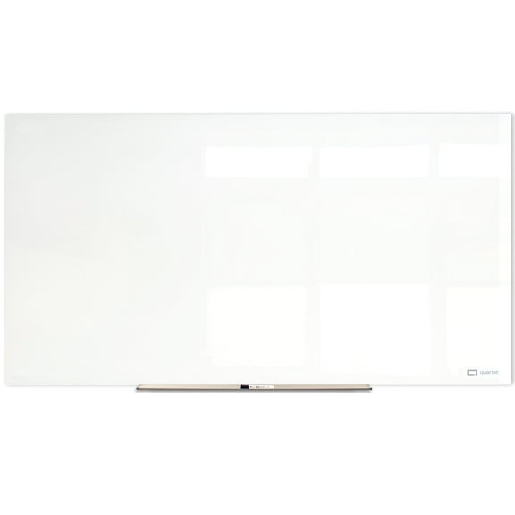 Quartet InvisaMount Magnetic Glass Board (q25f04imw)