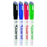 Quartet Anti-roll Dry Erase Markers - Fine Marker Point Type - Red, Green, Blue, Black Ink - 4 / Set (QRT659520)