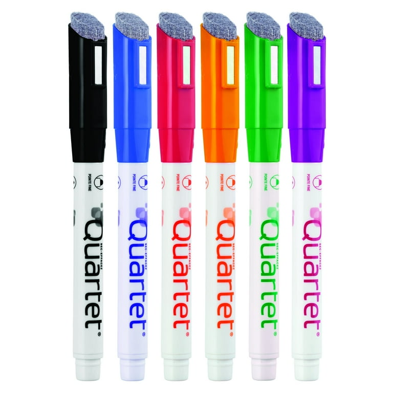 Quartet Classic Dry-Erase Markers - Fine Marker Point - Assorted - 6 / Set Quartet Classic Dry-Erase Markers - Fine Marker Point - Assorted - 6 / Set