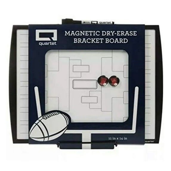 Quartet Magnetic Dry Erase Bracket Board 11 x 14 32 Teams w/Portable Easel