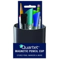 thumbnail image 1 of Quartet Magnetic Pen and Pencil Cup Holder, Black (48120-BK), 1 of 3