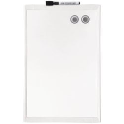 Quartet Magnetic Whiteboard 11"x17" Assorted Plastic Frame MHOW1117