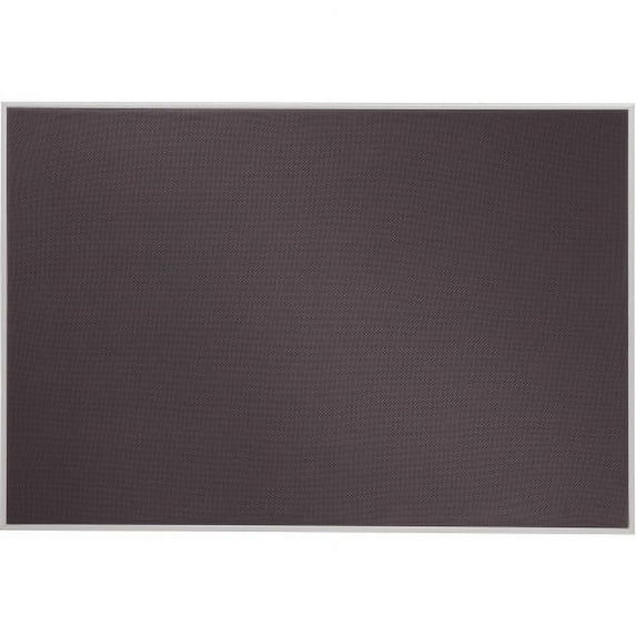 Quartet Matrix Bulletin Board 23" Height x 34" Width - Gray Woven Fabric Surface - Self-healing, Flexible, Durable - Silver Aluminum Frame - 1 / Each