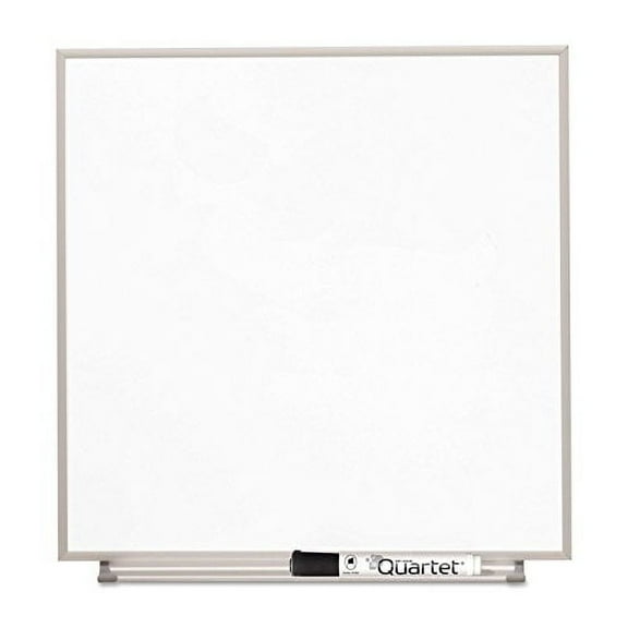 Quartet Matrix Magnetic Board, White Painted Steel, 48 x 31, Aluminum (M4831)