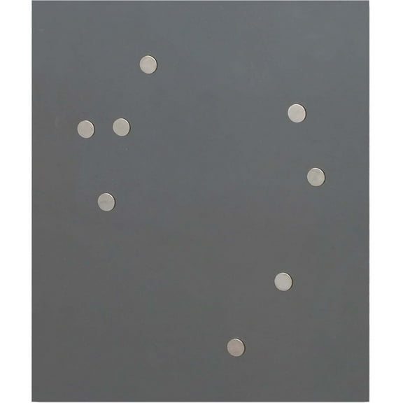 Quartet, QRTSM50, Matrix Disc Shape Magnets, 50 / Pack, Silver