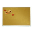 thumbnail image 1 of Quartet Natural Cork Bulletin Board 72 x 48 Aluminum Frame - Cork Boards, 1 of 3