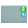 thumbnail image 1 of Quartet Oval Office Fabric Bulletin Board, 3' x 2', Frameless, Light Blue, 1 of 7