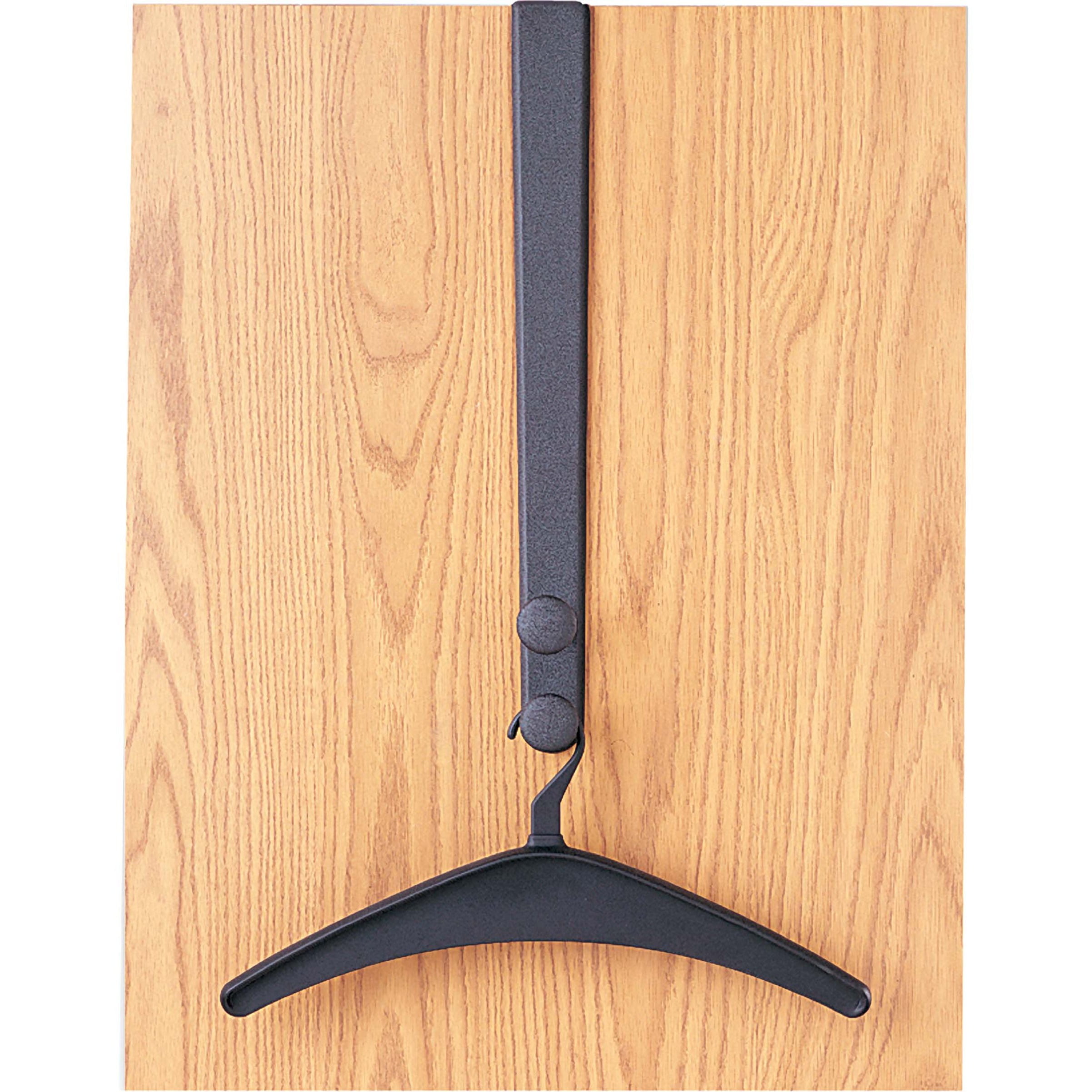 Quartet�� Over-the-Door Hook, Double Posts, 1 Hanger Included, Black