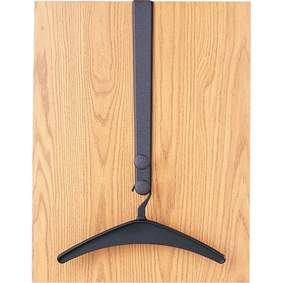 Quartet�� Over-the-Door Hook, Double Posts, 1 Hanger Included, Black