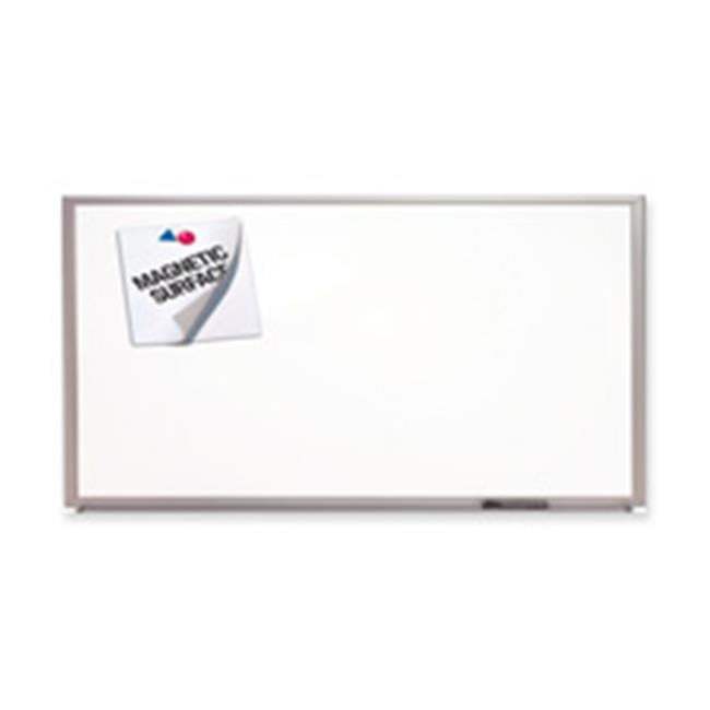 Quartet  Porcelain Board- 8ft.x4ft.- White Surface-Aluminum Frame