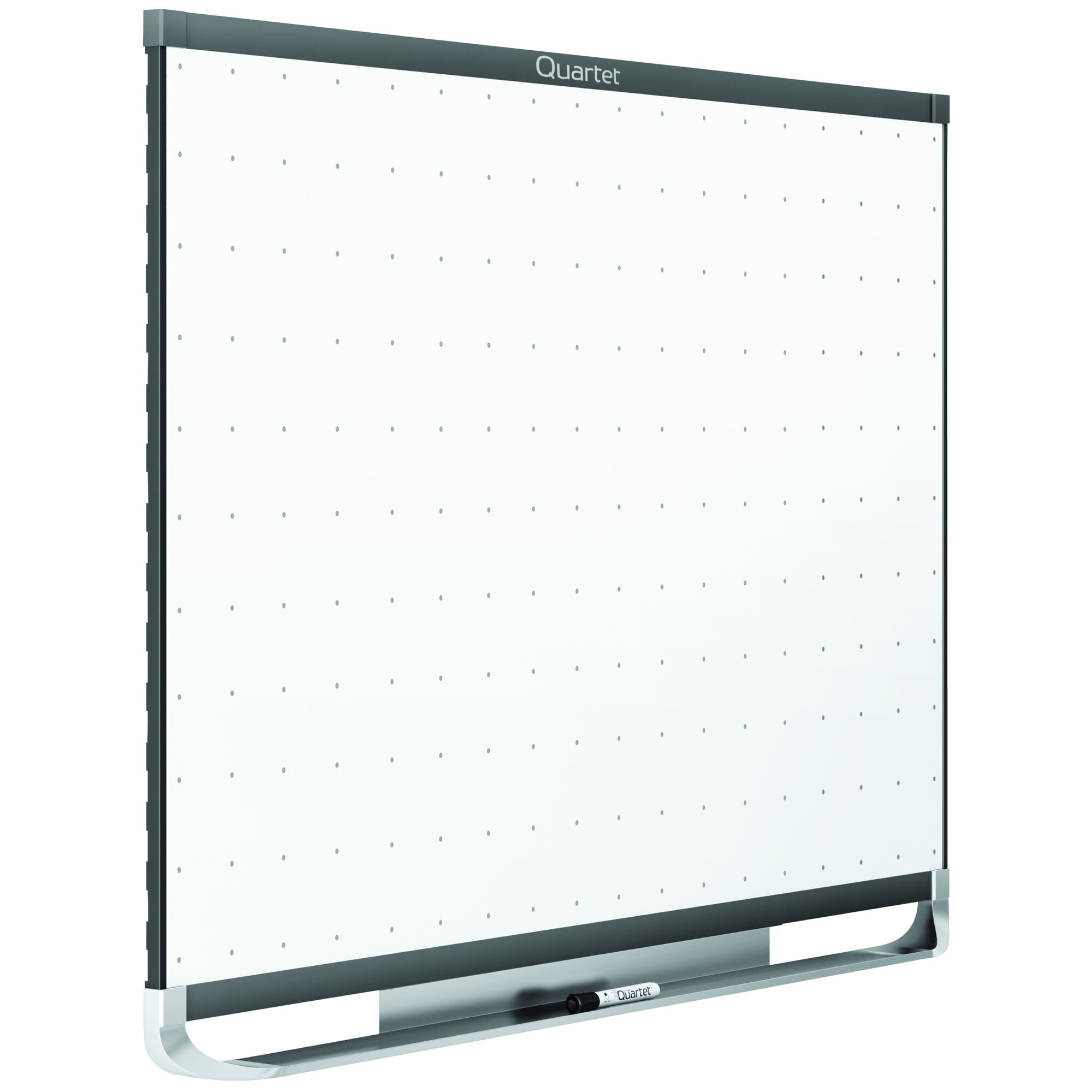 Quartet® Prestige™ 2 Magnetic Total Erase® Dry-Erase Whiteboard, 72" x 48", Aluminum Frame With Graphite Finish