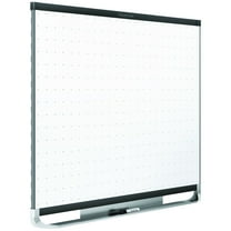 Quartet Prestige 2 Total Erase Magnetic Whiteboard, 6' x 4', Black Aluminum Frame