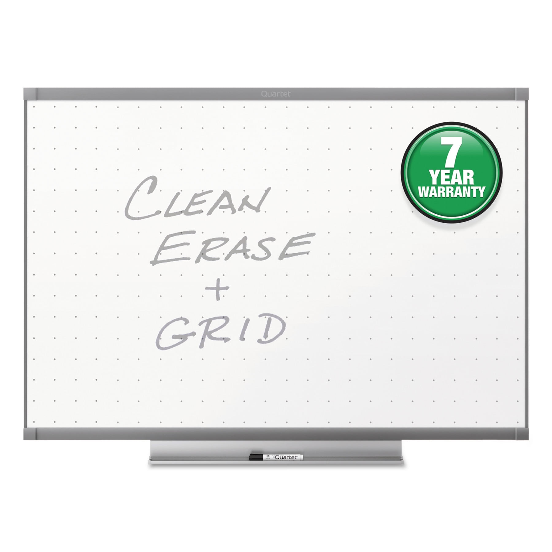 Quartet Prestige 2 Total Erase Whiteboard, 96 x 48, Graphite Color Frame -QRTTE548GP2