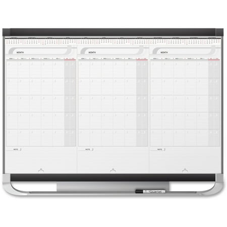 Quartet Prestige Three-Month Calendar