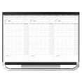 thumbnail image 1 of Quartet QRT Dry Erase Wall Calendar System,3 Month,4 ft. x 3 ft.,Graphite Frame, 1 of 1