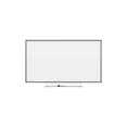 thumbnail image 1 of Quartet Silhouette Porcelain Magnetic Dry-Erase Board, 74" x 42", Charcoal Aluminum Frame, 1 of 3