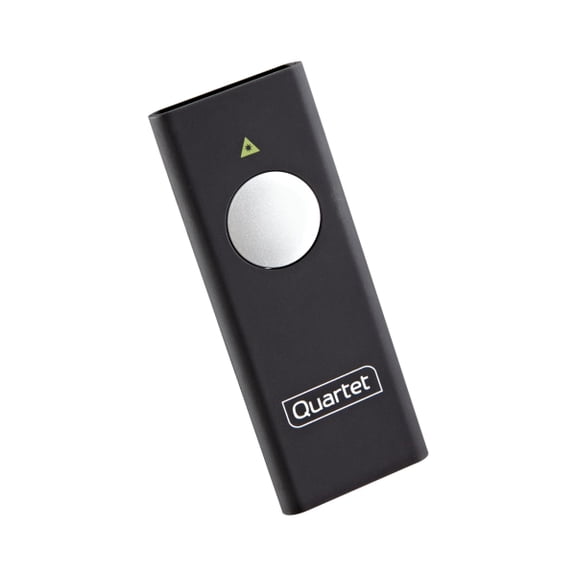 Quartet Slimline Laser Pointer, Black