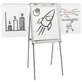 thumbnail image 1 of Quartet Steel Presentation Easel, Total Erase Whiteboard/Flipchart, 29" x 40", Black Frame, 1 of 6
