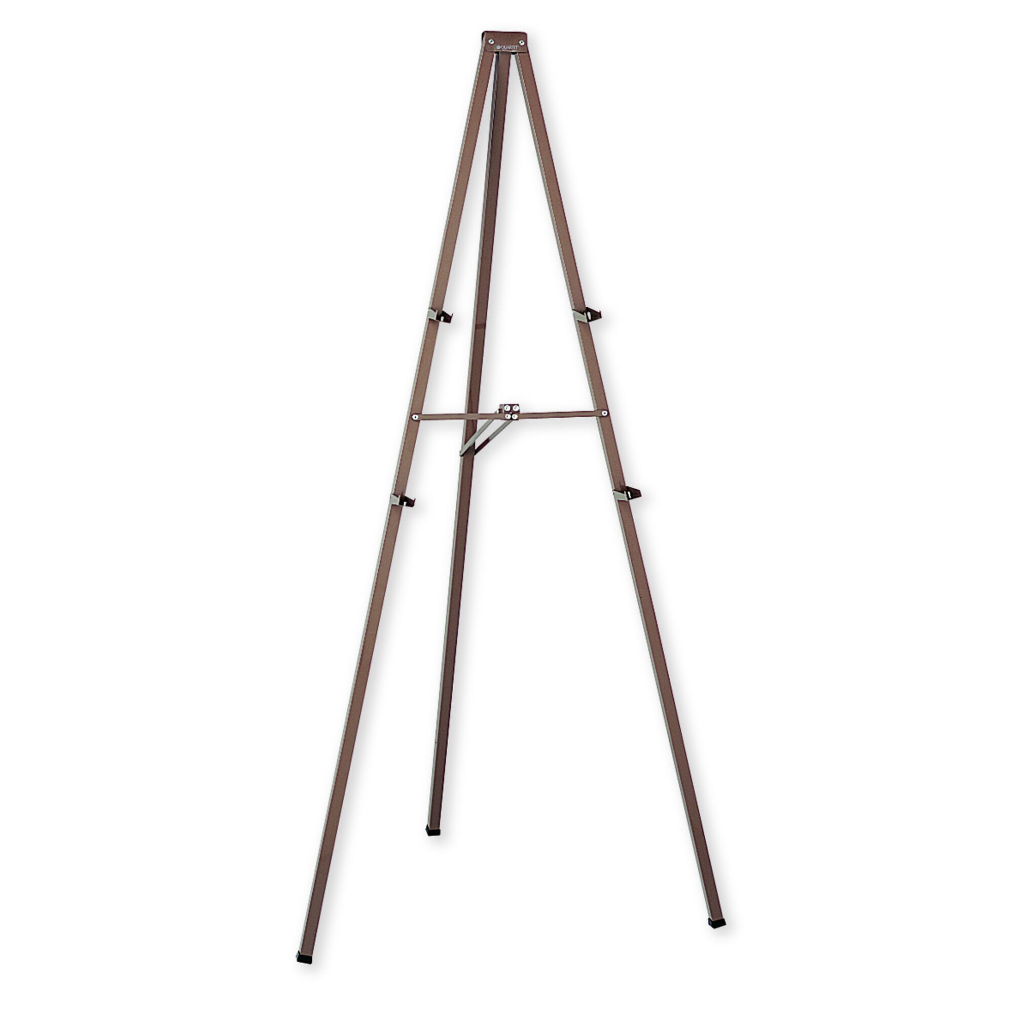Bronze Fold-Out Steel Tripod Easel Stand with Marker Tray
