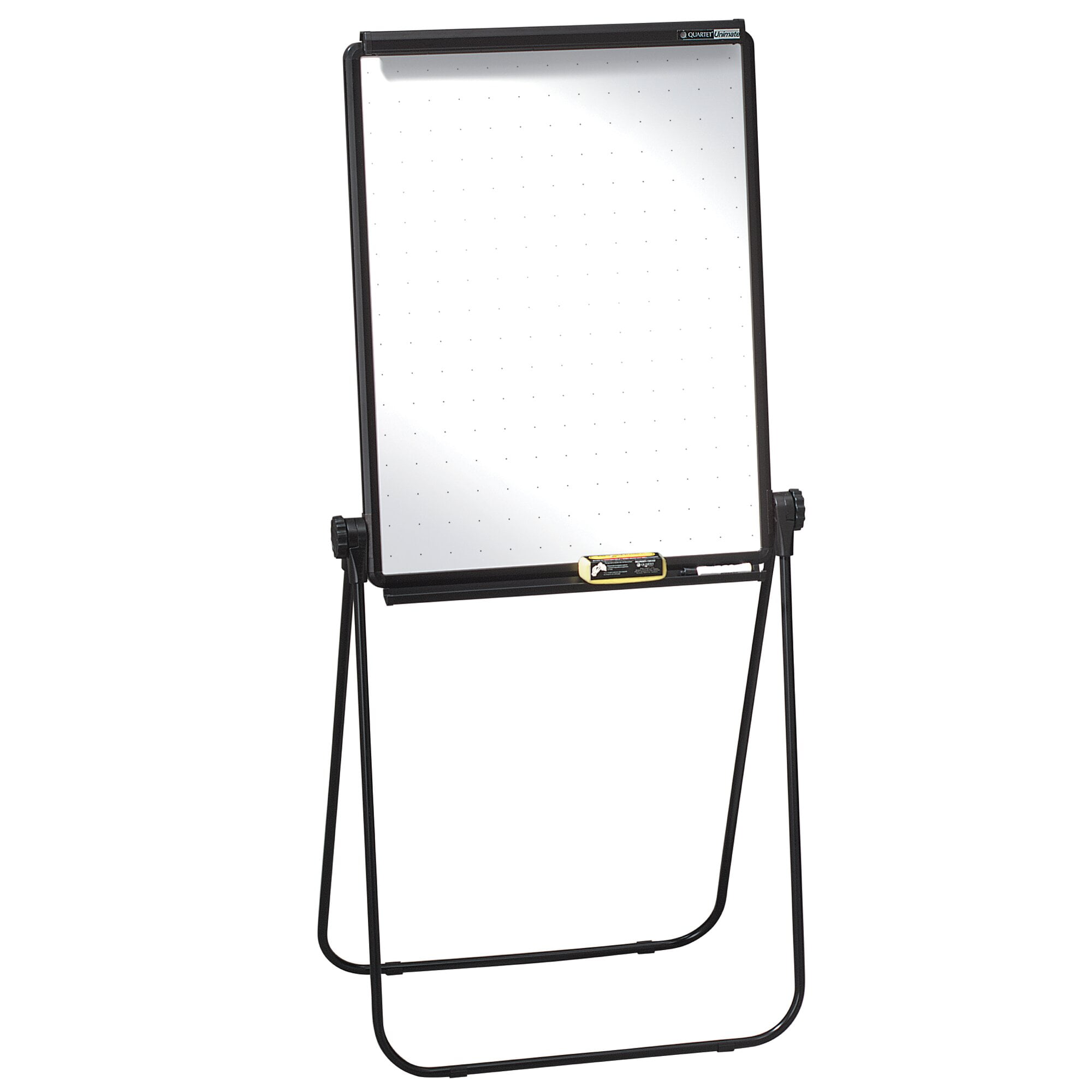 Quartet Ultima Easel WhiteboardFlipchart 27 x 34 Reversible Black Frame -  Office Depot