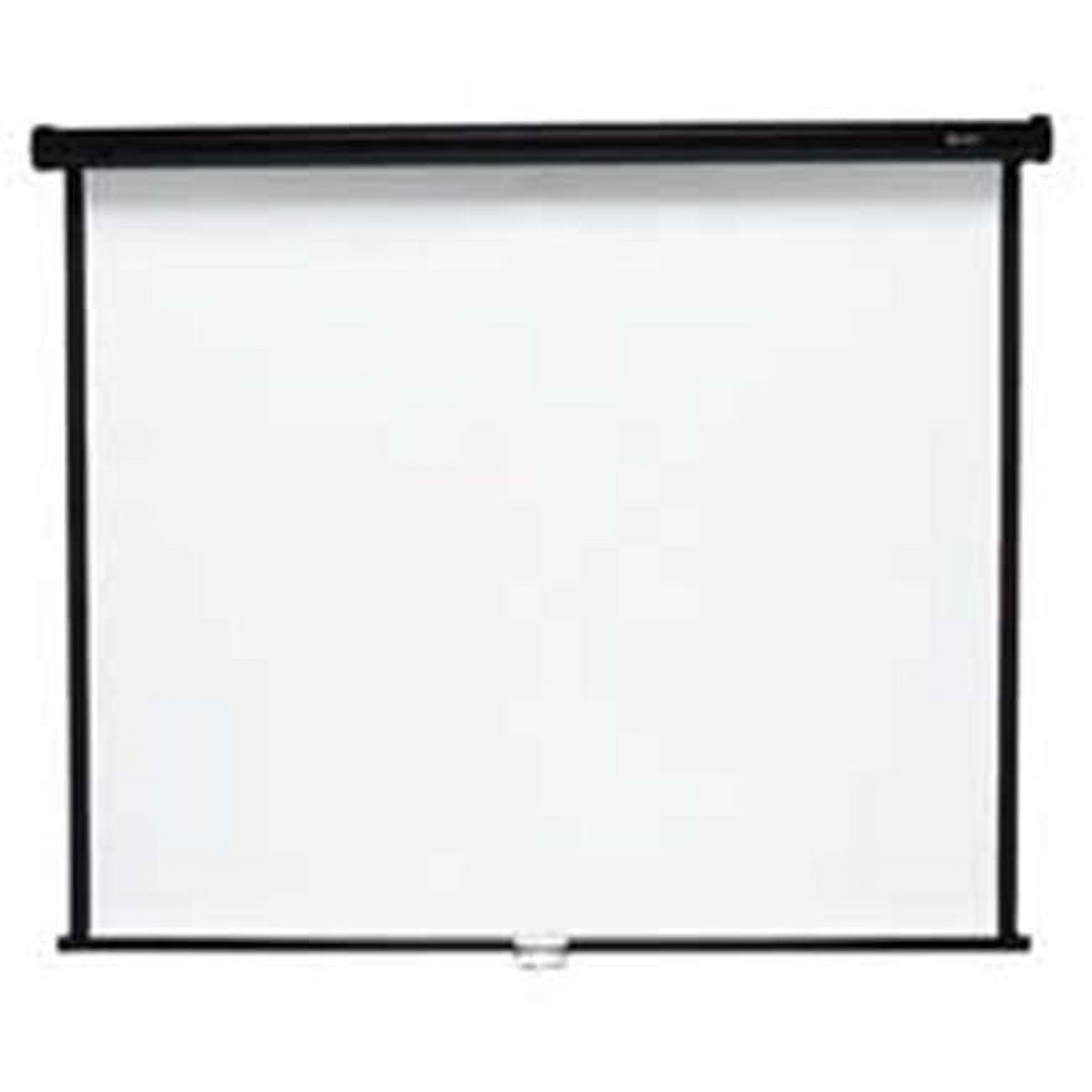 Quartet WallCeiling Projection Screen 70in.x70in. White Screen
