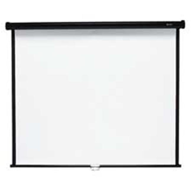 Quartet WallCeiling Projection Screen 70in.x70in. White Screen