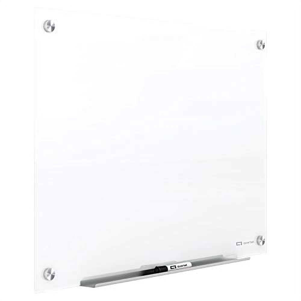 Quartet Whiteboard, Glass Dry Erase Board, Magnetic, 2' x 1-1/2 ...