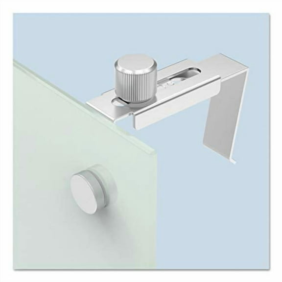 Quartet Whiteboard, Glass Dry Erase Board, Magnetic, 30" x 18", Infinity Frameless Mounting, White Surface, Accessory Tray, 1 Dry Erase Marker and 2 Glass Board Magnets (PDEC1830)