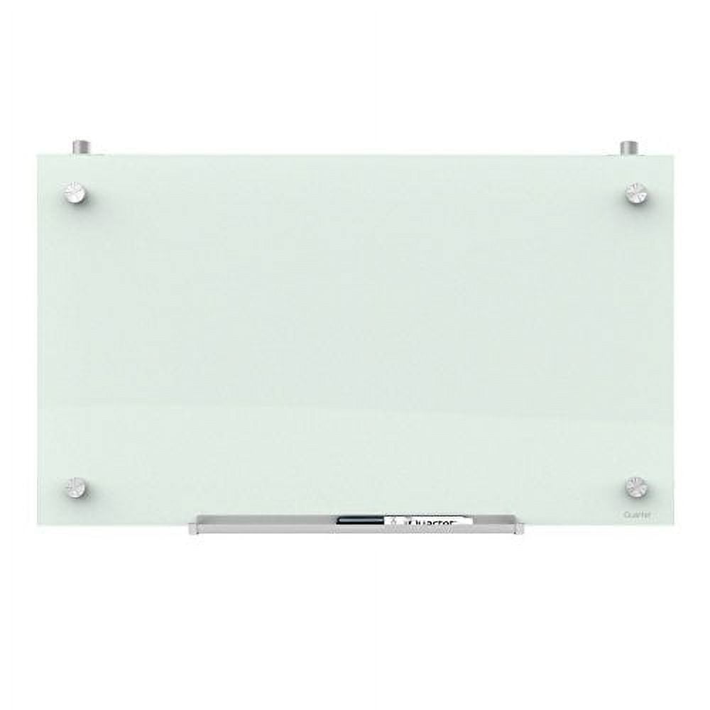 Quartet Whiteboard, Glass Dry Erase Board, 30" x 18