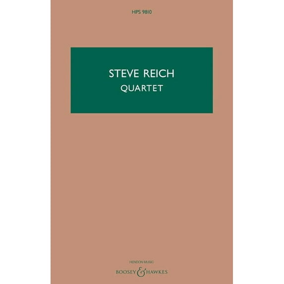 Quartet for 2 Vibraphones and 2 Pianos, (Paperback)