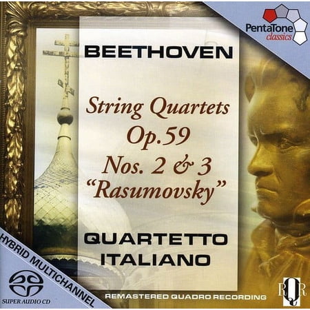 Quartetto Italiano - String Quartets Op 59 2 & 3 - Music & Performance - SACD