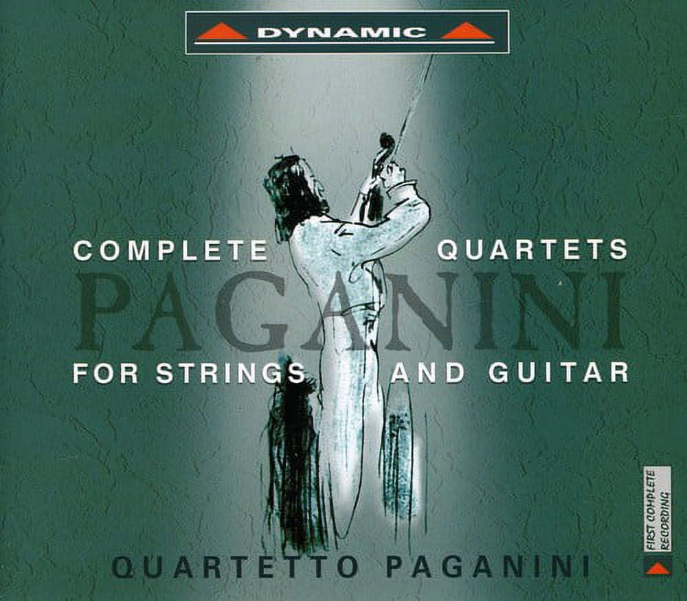Quartetto Paganini - Complete Quartets for Strings & Guitar - Music & Performance - CD
