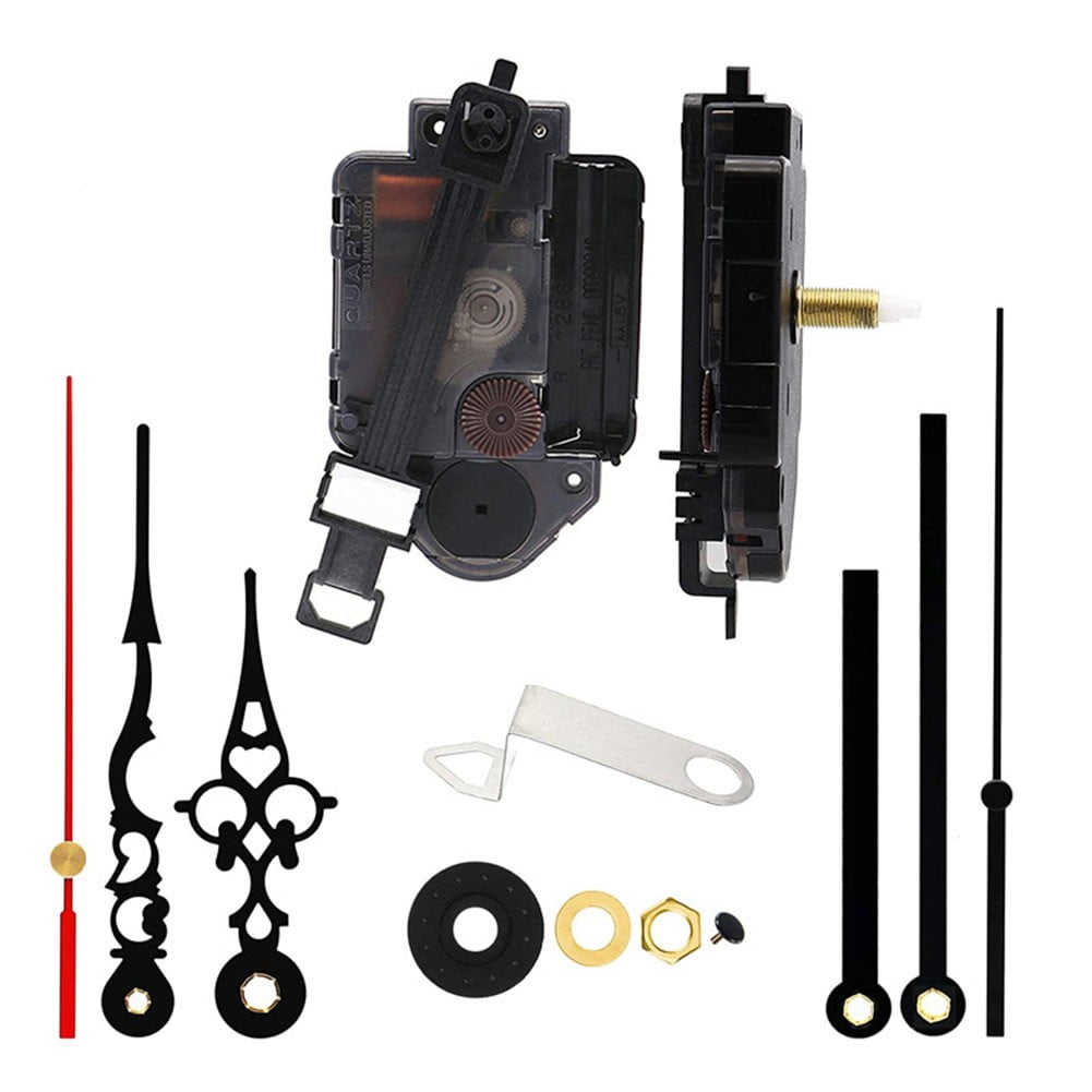 Quartz Clock Kit Long Shaft Fluorescence Clock Motor Movement