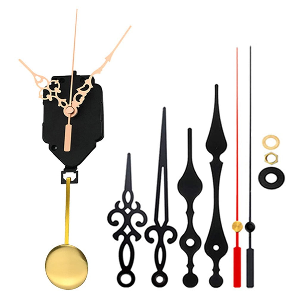 Quartz Clock Mechanism Kit Long Shaft Clock Motor Movement Repair Part