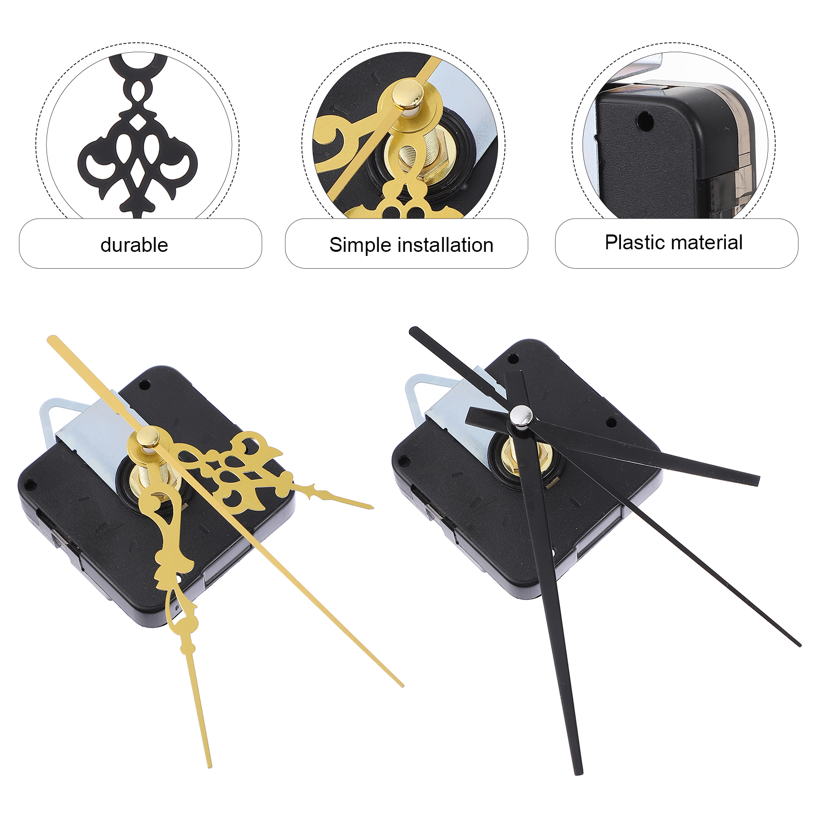 Quartz Clock Movement 6 Sets Replacement Quartz Clock Movements Clock Mechanism Useful Clock