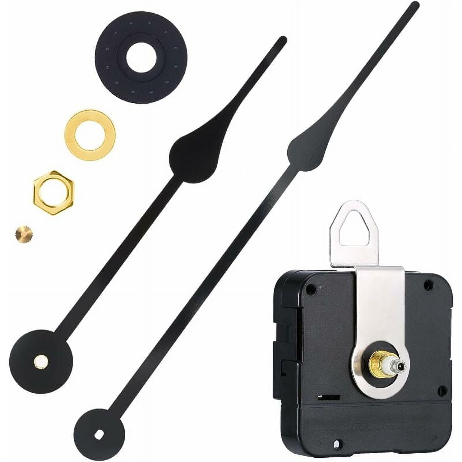 Quartz Clock Movement Kit, Silent Sweep, Accurate Timekeeper, Includes