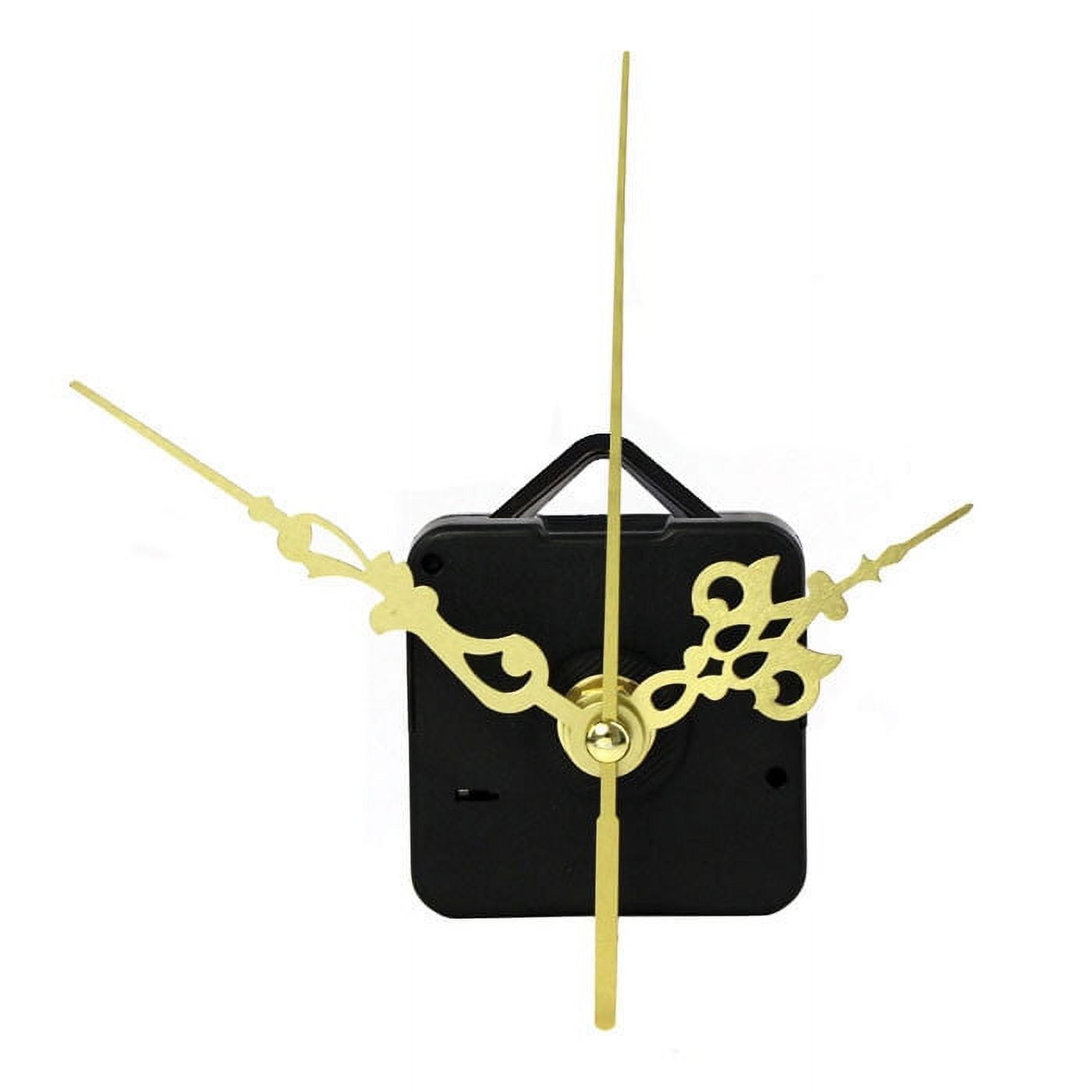 Quartz Clock Movement Mechanism DIY Parts Gold + Hands New Adult
