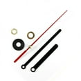 Quartz Clock Movement Mechanism DIY Repair Parts with Hands Type D