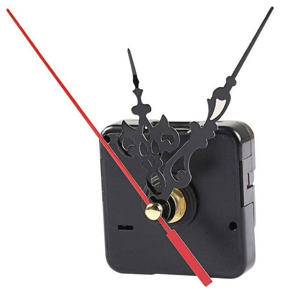 Quartz Clock Movement Mechanism Replacement Parts With Metal Hook For Wall Clock Repair And Craft Projects