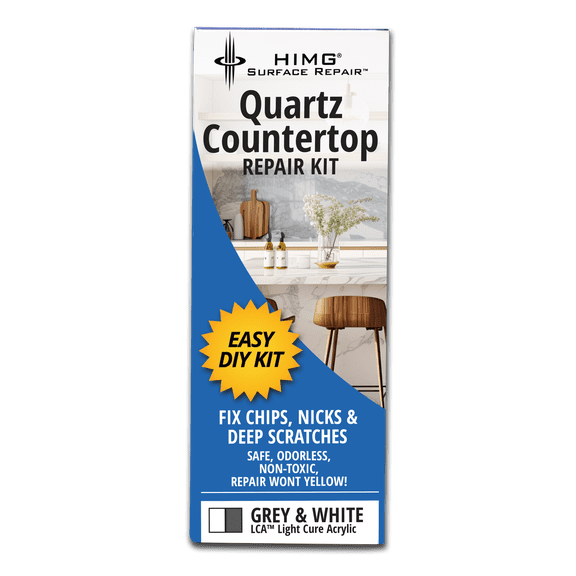 Quartz Countertop Repair Kit - Grey White
