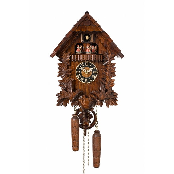 Quartz Cuckoo Clock 2 Birds, Nest