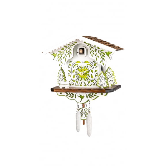 Quartz Cuckoo Clock Swiss house with music