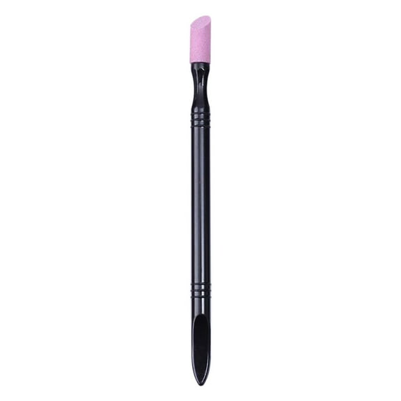 Quartz Cuticle Pusher Nail Stick Nail Care Precision File Cuticle Remover Etched Surface That Never Wears Out
