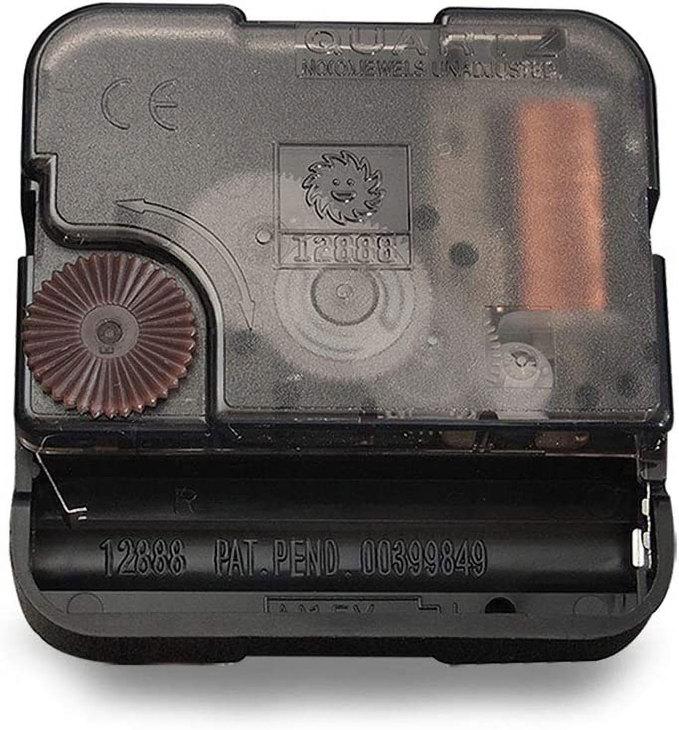 Quartz DIY wall clock movement mechanism. Replacement of DIY repair parts by battery with hands Walmart