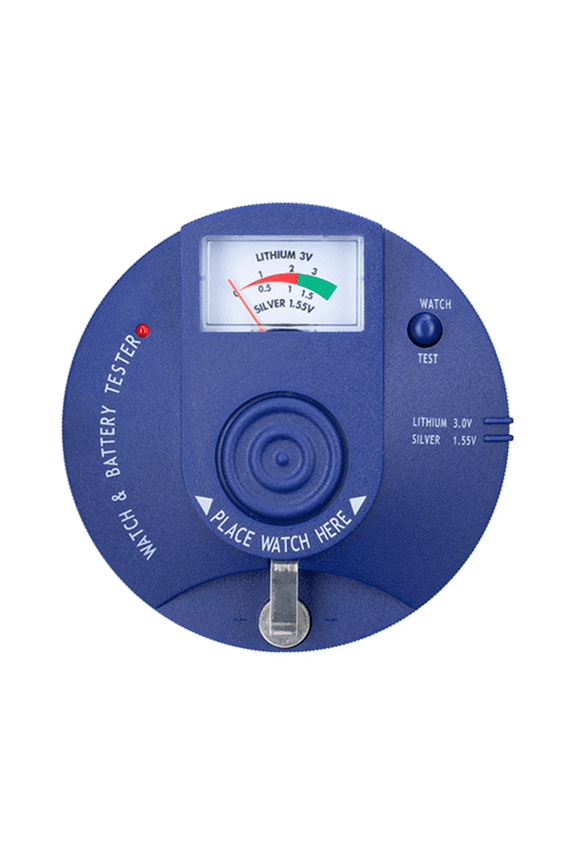 Quartz Movement Tester ,Circular Type Watch Battery Pulse and 1.5V 3V Button Cell Analyzer