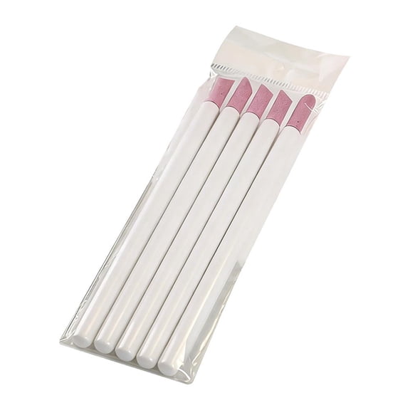 Quartz Nail File for Cuticle Care & Dead Skin Removal - 5 Pcs Manicure Pedicure Tool